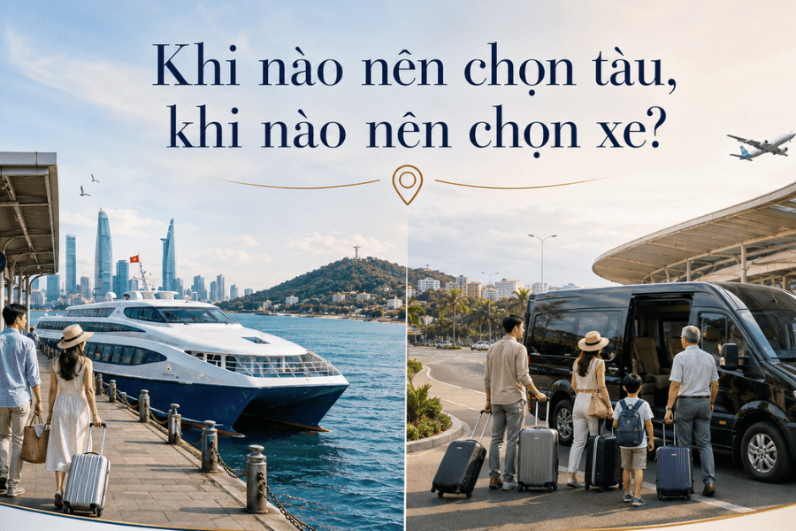 Khi Nào Nên Chọn Tàu, Khi Nào Nên Chọn Xe?
