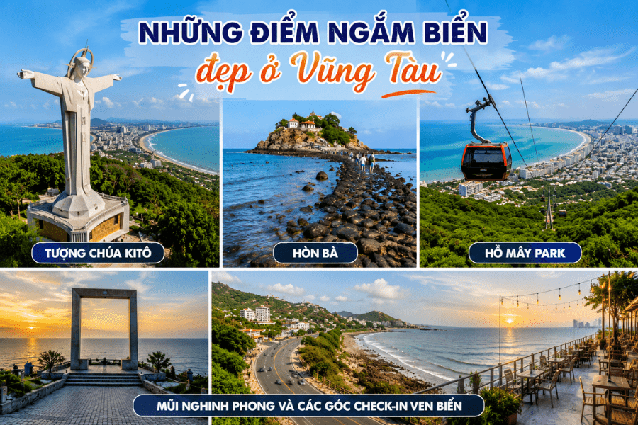 Những điểm ngắm biển đẹp ở Vũng Tàu