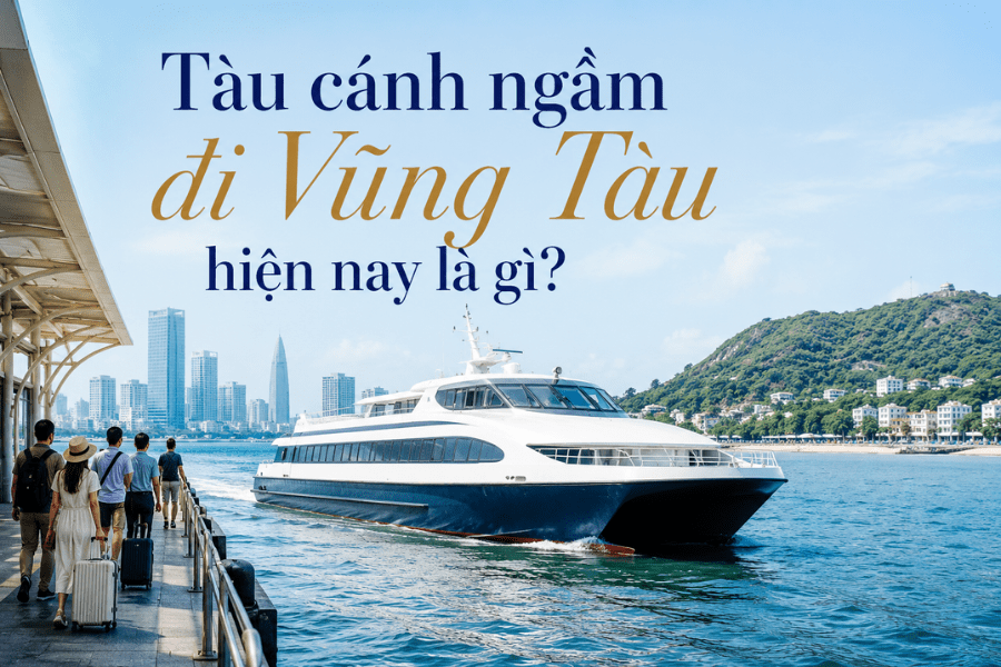 Tàu Cánh Ngầm Đi Vũng Tàu Hiện Nay Là Gì?