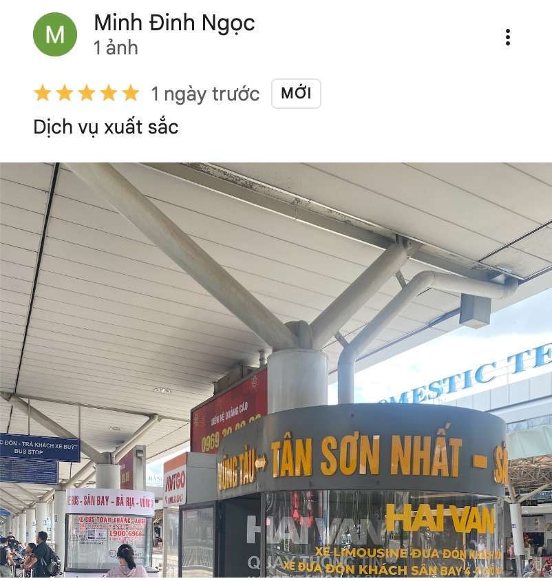 Đánh giá trải nghiệm Hải Vân Limousine Vũng Tàu